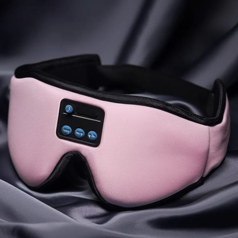 NubeAudio™ - Máscara de Sueño 3D con Sonido HD para un Sueño Perfecto